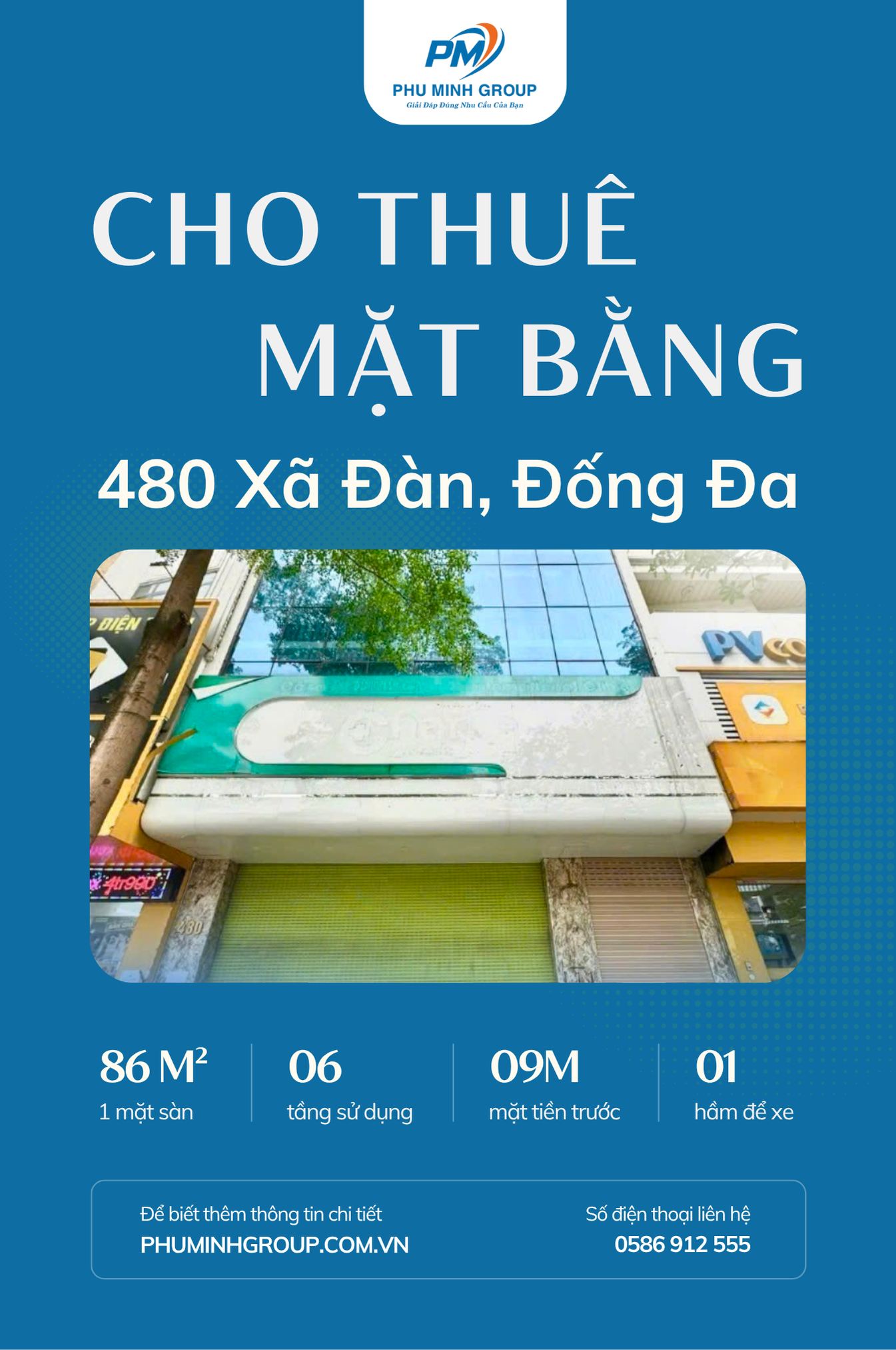 MẶT BẰNG KINH DOANH PHỐ XÃ ĐÀN – MẶT TIỀN 9M - Ảnh chính